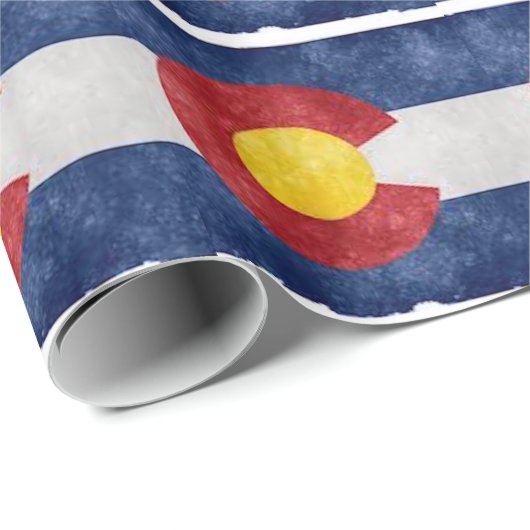 Colorado-Gang Geschenkpapier (Rolleneckpunkt)