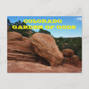 Colorado Garden of Gods Post Card Postkarte