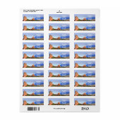 Colorado Garden of the Gods Address labels (Vorne)
