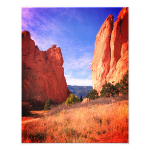 Colorado Garden of the Gods Red Cliffs Park Fotodruck