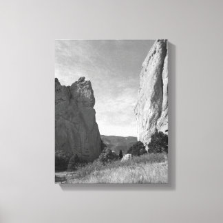 Colorado Garden of the Gods Red Cliffs Park Leinwanddruck