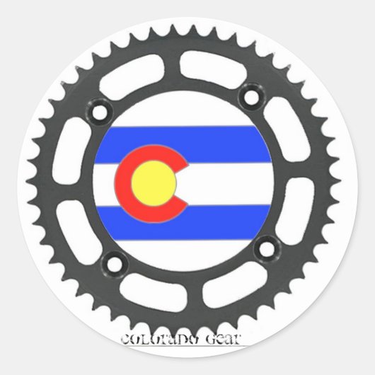 Colorado Gear Sticker (Vorderseite)