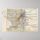 Colorado-Gebiet Poster (Vorne)