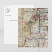 Colorado-Gebiet Postkarte (Vorne/Hinten)