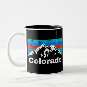 Colorado-Gebirge Zweifarbige Tasse