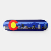 Colorado-Gebirgsflagge Skateboard (Horizontal)