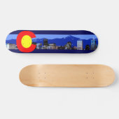 Colorado-Gebirgsflagge Skateboard (Horizontal)