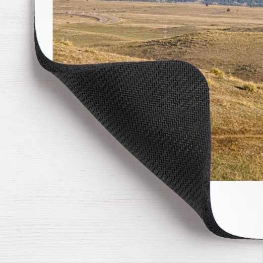Colorado-Gebirgsradfahrender Spaß Mousepad (Ecke)