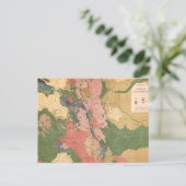 Colorado Geological Map Postkarte (Stehend Vorderseite)