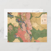 Colorado Geological Map Postkarte (Vorne/Hinten)