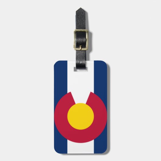 Colorado-Gepäckanhänger Gepäckanhänger (Vorderseite vertikal)