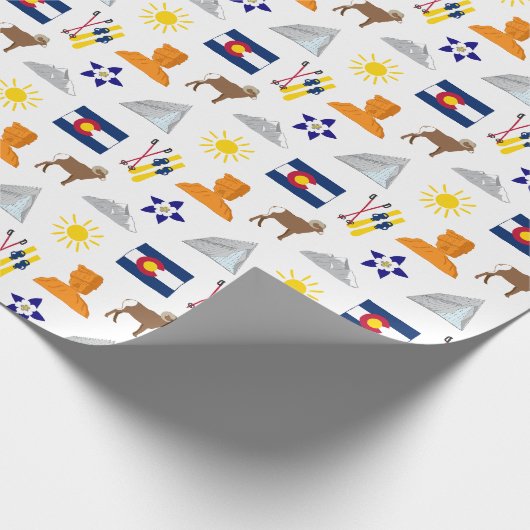 Colorado Geschenkpapier (Ecke)