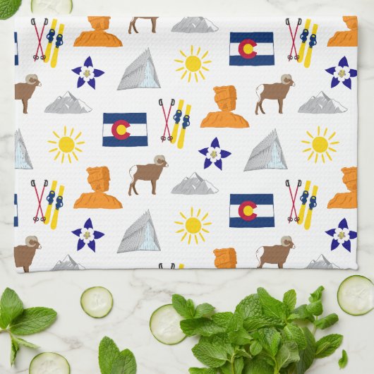 Colorado Geschirrtuch (Gefaltet)