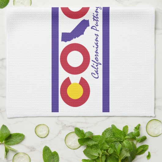 Colorado-Geschirrtuch Geschirrtuch (Gefaltet)