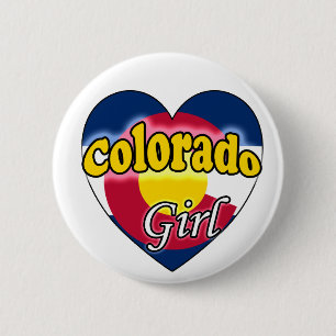 Colorado Girl Button