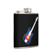 Colorado-Gitarre-Vinyl-Flasche Flachmann (Rechts)