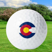 Colorado Golf Balls, Staatsflagge / Patrioten Golfball