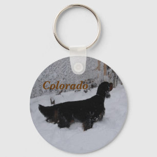 Colorado Gordon Setter Schlüsselanhänger