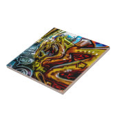 Colorado Graffiti Art Fliese (Seite)