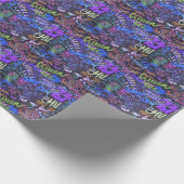 Colorado Graffiti Art Geschenkpapier (Ecke)