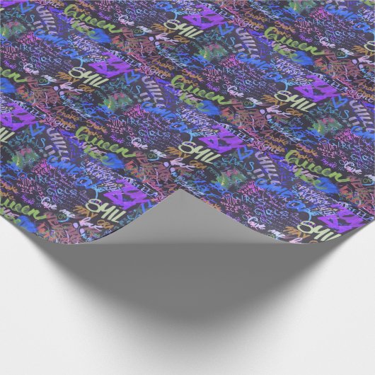 Colorado Graffiti Art Geschenkpapier (Ecke)