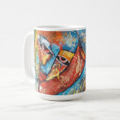 Colorado Graffiti Art Kaffeetasse (Vorderseite Links)