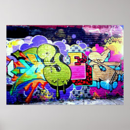 Colorado Graffiti Art Poster