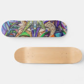 Colorado Graffiti Art Skateboard (Horizontal)