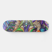 Colorado Graffiti Art Skateboard (Horizontal)