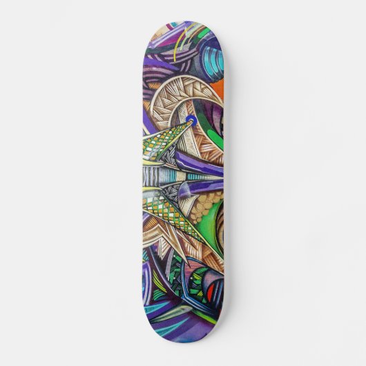 Colorado Graffiti Art Skateboard (Vorderseite)
