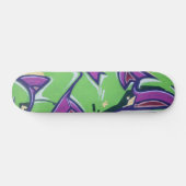 Colorado Graffiti Art Skateboard (Horizontal)