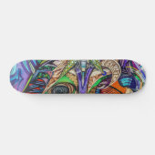 Colorado Graffiti Art Skateboard (Horizontal)