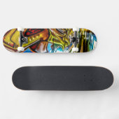 Colorado Graffiti Art Skateboard (Horizontal)