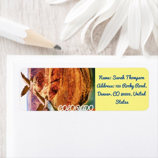 Colorado Grand Canyon Eagle Rücksendeadresse (Insitu)