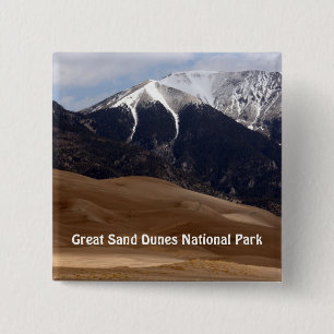 Colorado Great Sand Dunes Nationalpark Souvenir Button