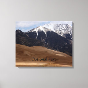 Colorado Great Sand Dunes Nationalpark Souvenir Leinwanddruck