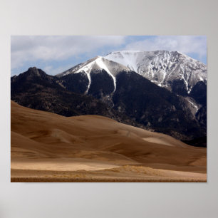Colorado Great Sand Dunes Nationalpark Souvenir Poster