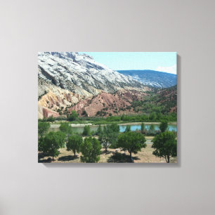 Colorado Green River Canvas Print Leinwanddruck