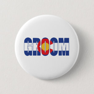 Colorado-Groom Button