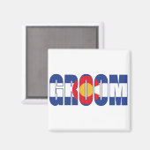 Colorado-Groom Magnet (Vorderseite/Rückseite)