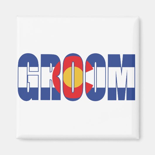 Colorado-Groom Magnet (Vorne)