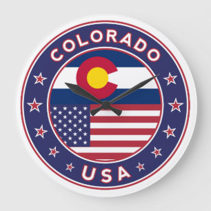 Colorado Große Wanduhr