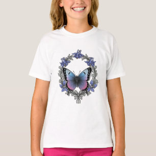 Colorado Hairstreak-Schmetterling und Blaue Columb T-Shirt
