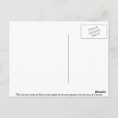 Colorado-Hauptstadt Postkarte (Rückseite)