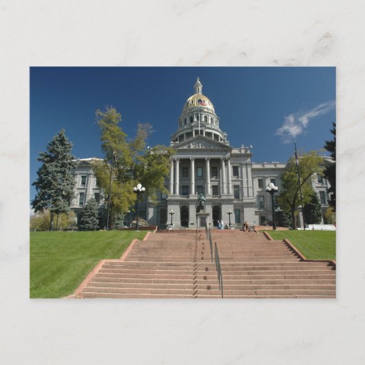 Colorado-Hauptstadt Postkarte (Vorderseite)