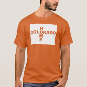 Colorado Heimweg-von-Staat-T-Shirt Tees