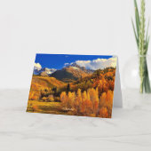 Colorado Herbst Karte (Vorderseite)