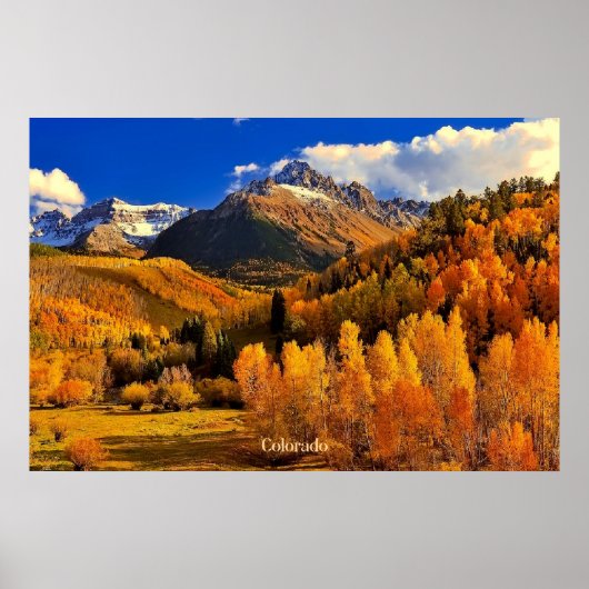Colorado Herbst Poster (Vorne)
