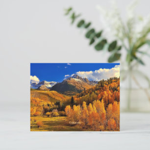 Colorado Herbst Postkarte