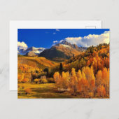 Colorado Herbst Postkarte (Vorne/Hinten)